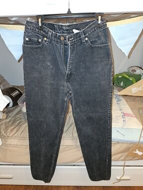 Levi's Black Slim Taper Jeans with Tag, Size 13
